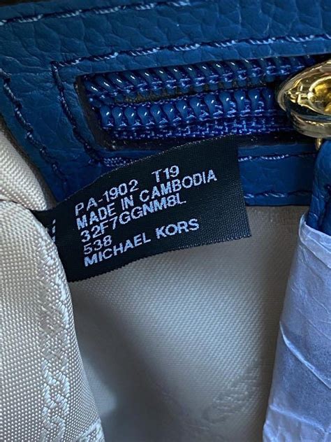 where is michael kors made|michael kors made in cambodia.